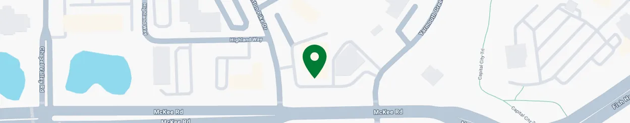 Map showing office location